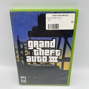 Grand Theft Auto III Xbox Complete In Box